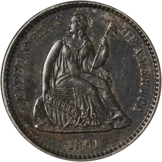 1861-P Seated Liberty Half Dime Great Deals From The Executive Coin Company