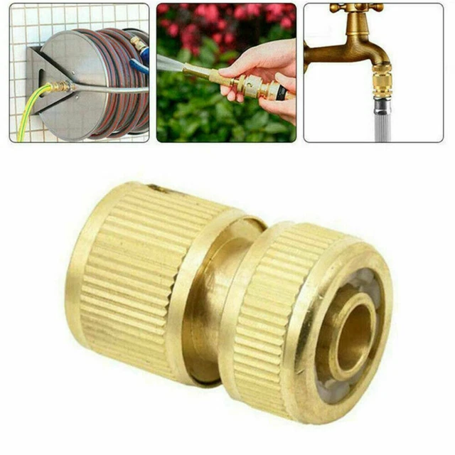 1/2" Schlauchstück Bewässerung Wasser Schlauch Rohr Wasserhahn Adapter Fitting