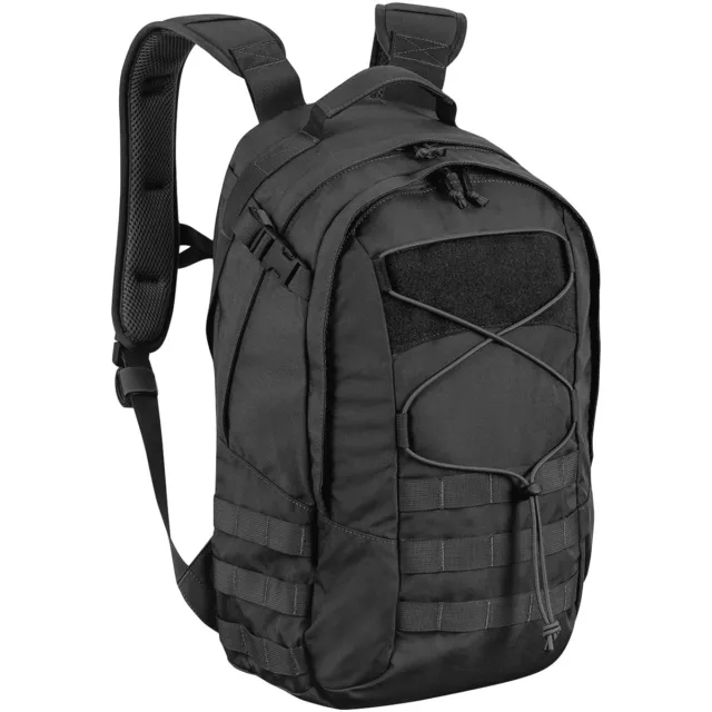 Helikon EDC Pack 21L Táctico Policía Seguridad Mochila MOLLE Hidratación Negro