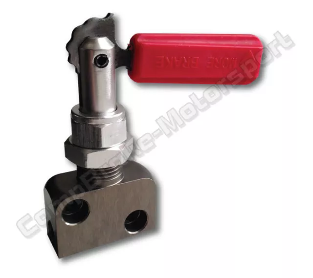 Brake Bias Valve Lever Type - Red Handle CMB1338