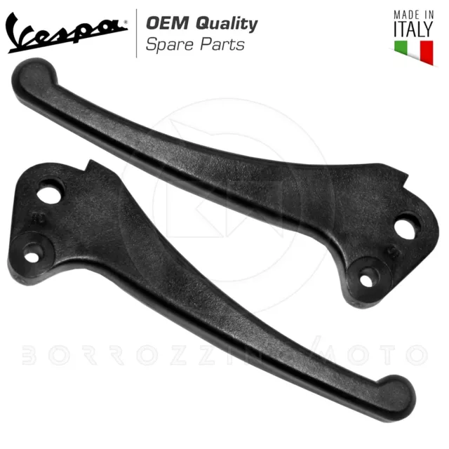 Coppia Leve Freno E Frizione Nere Piaggio Vespa Pk 50 Xl - N Vespa Pk 50 S