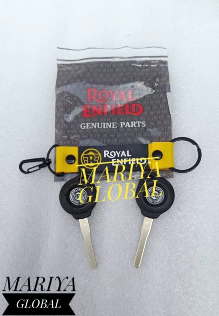 Convient pour Royal Enfield 2 clé vierge 650 Interceptor, 650 Continental...