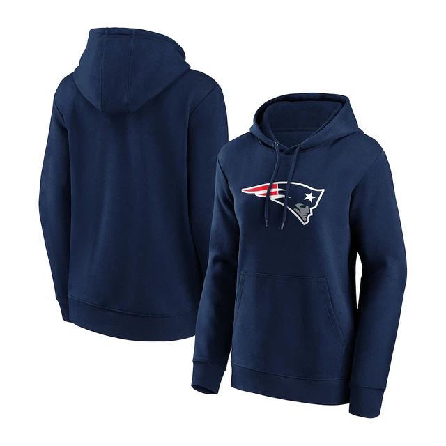 New England Patriots Hoodie (Size XL) Women's NFL Primary Logo Hood