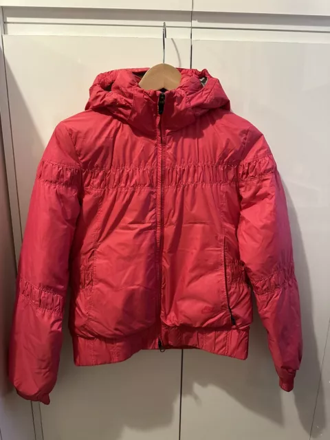 Nike Down jacket good condition size XS in bright pink color