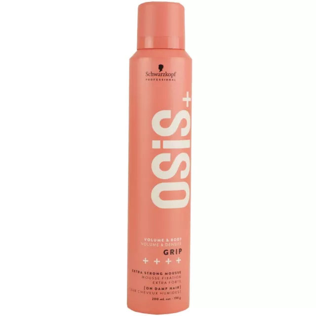 Schwarzkopf Osis Grip 200 ml Extreme Hold Haarschaum