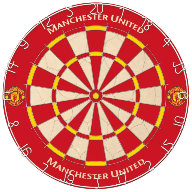 FOCO  Officially Licensed Manchester United FC Dartboard