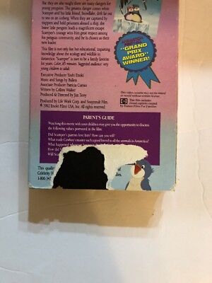 SCAMPER THE PENGUIN VHS 1992-TESTED-RARE VINTAGE COLLECTIBLE-SHIP N 24 ...