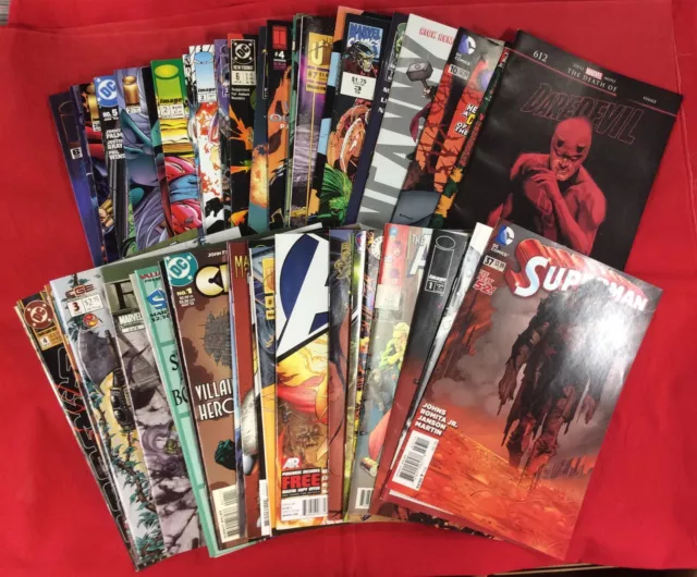 Random Comic Book Lot Of 50 Superhero Comics No Repeats Huge Discount