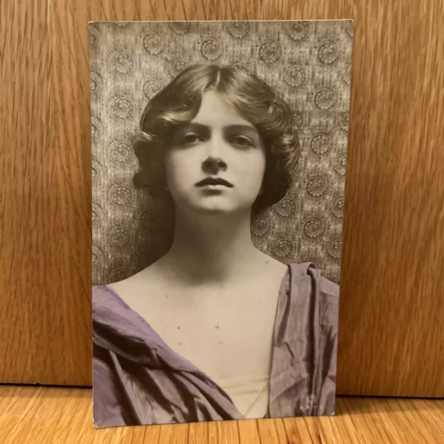 Edwardian Actress Postcard Real Photo 1915 Miss Gladys Cooper Rotary Photo