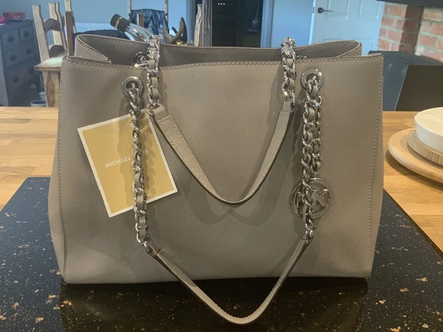 Lovely Michael Kors "Susannah’ Jet Set  Chain” Tote - Shoulder Bag Rrp $399