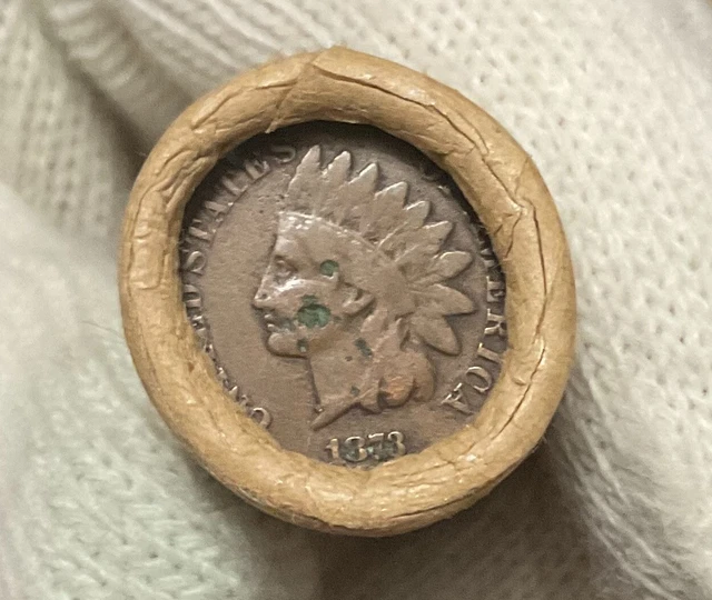 Unsearched Old Estate Wheat Penny Roll Indian Head Old Vintage Cents Silver Dime