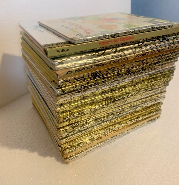 Vintage LITTLE GOLDEN BOOKS Lot Of 38- Disney Princesses Sesame Street Classics
