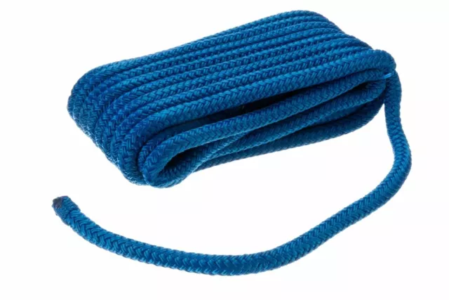 SEACHOICE Double-Braid Nylon Dock Line 3/8" x 20' 40281 Blue