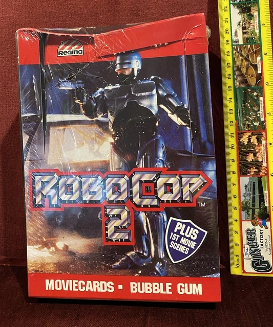 VINTAGE ROBOCOP 2 Trading Cards Regina Nz 1990 Complete Unopened Not