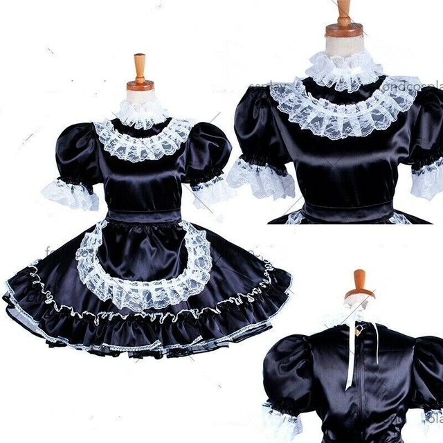 Lockable Sissy Maid Dress