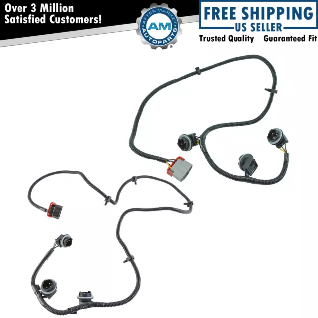 Dorman Tail Light Lamp Wiring Harness Pair For Chevy Silverado Pickup