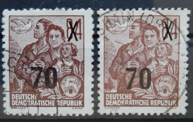 DDR , Mi.-Nr.442 mit PF I , gestempelt 