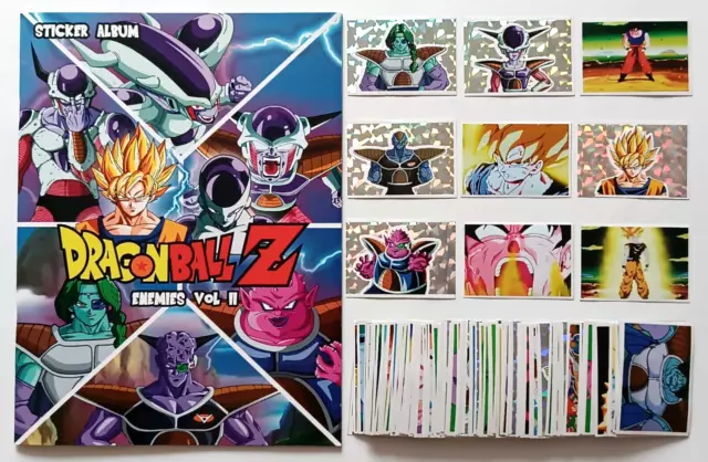 DRAGON BALL Z 5 Album + Full Set 208/208 PERU 2008 Navarrete Majin Buu Saga