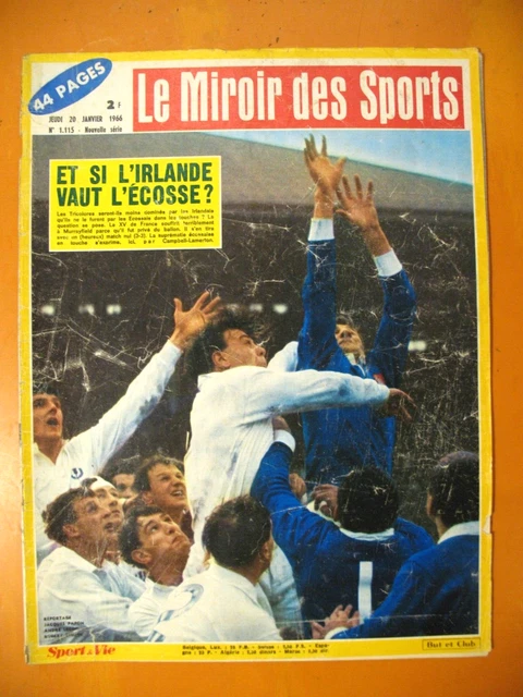 COLLECTIF‎ ‎LE MIROIR DES SPORTS - N° 870 - 11 février 1936 / le