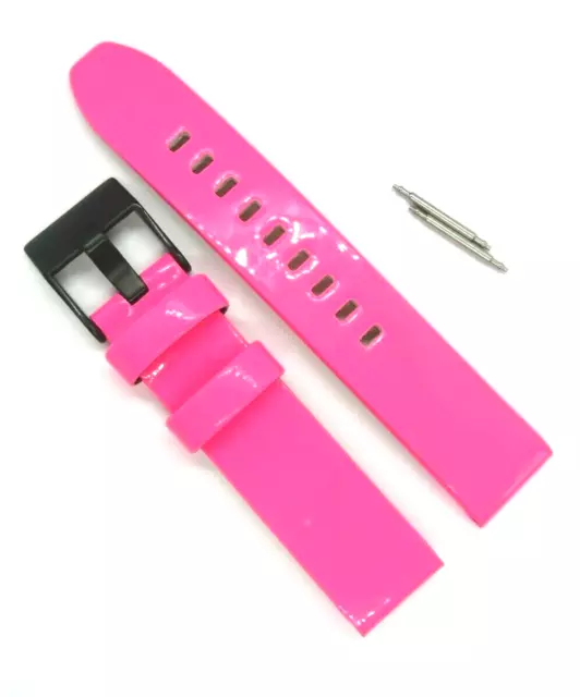 Diesel Original Spare Band Bracelet DZ5590 Watch Pink Patent Strap 0 23/32in