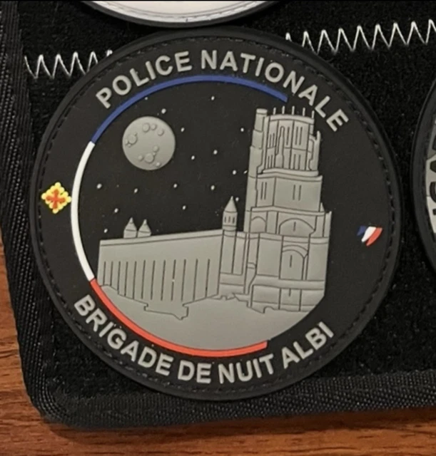 ÉCUSSON PATCH EN fil brodé Règlementaire SAPEURS POMPIERS auto-grippant