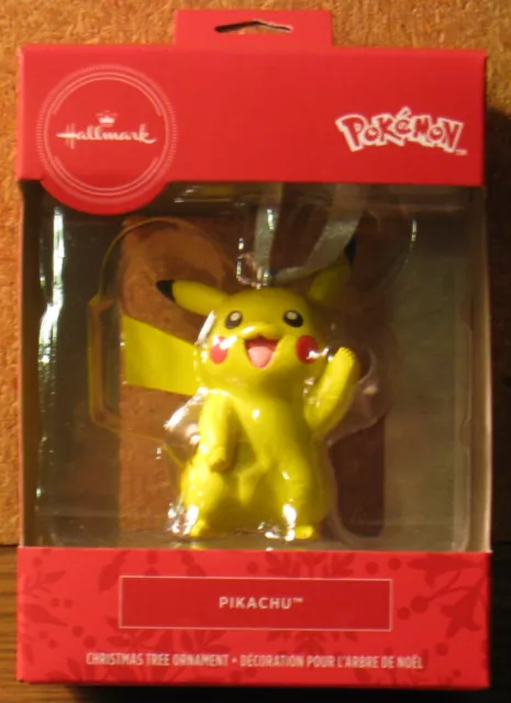 Hallmark Red Box Christmas Ornaments Pokemon PIKACHU or Merry Minions Pick 1