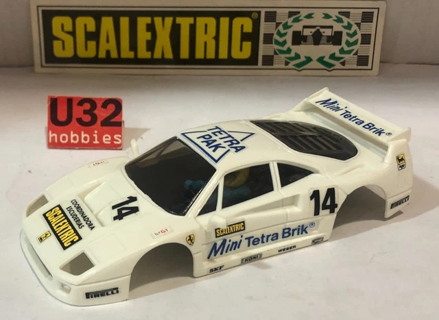 Scalextric Exin Carrosserie Ferrari F40 #14 Tetra Pak 8355