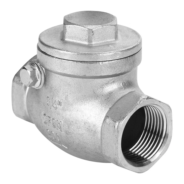 Clapet Anti-Retour TAISHER Acier Inoxydable 304 - 3/8 BSP Mâle X Femelle, 12V 24V