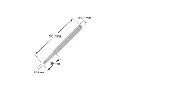 Recharge Cartouche Stylo A Bille Pour Mont Blanc Meisterstuck Taille Medium 98mm 2