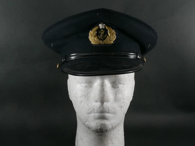 Post War JMSDF Japan Maritime Self-Defense Force Peaked Cap Made at 1970