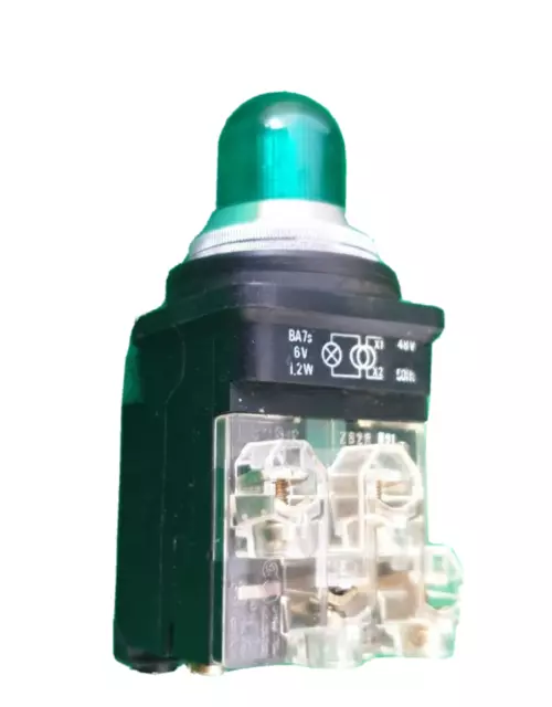 Telemecanique Push Button Switch XB2-M Illuminated  Green 48 VAC