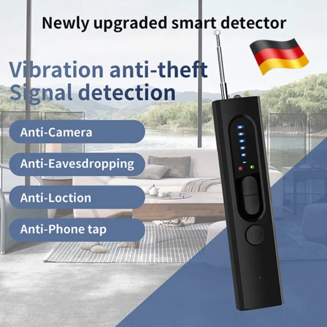 Wanzen Detektor, GPS Laser für GSM Tracker Abhörgeräte Funkkameras Wanzenfinder 2
