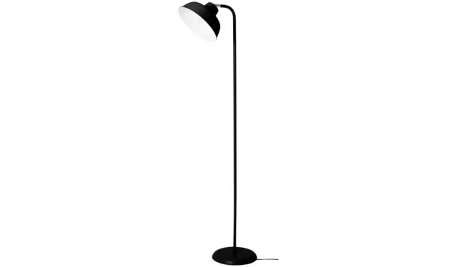 Habitat Benson Adjustable 170cm Tall Floor Lamp - Black 2722427