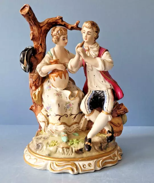 German Porcelain Figure group Large