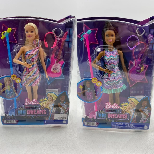 Barbie Big City Big Dreams Malibu Brooklyn Figure Doll Singing Lights YJN001 NG