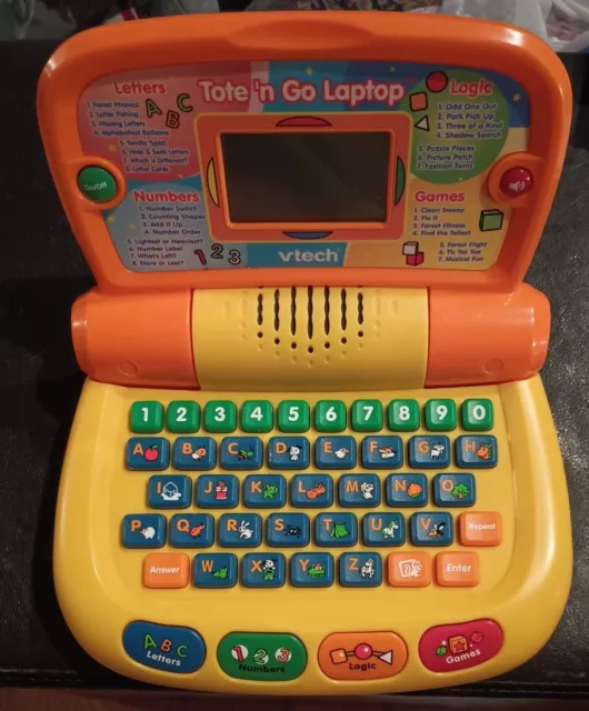 Vtech Tote & Go Laptop. Price: $10. - Closet Treasures