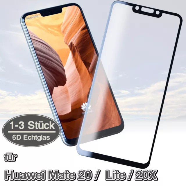 Panzerfolie für Huawei Mate 20 Lite 20X Displayschutz Glas Schutzglas Folie