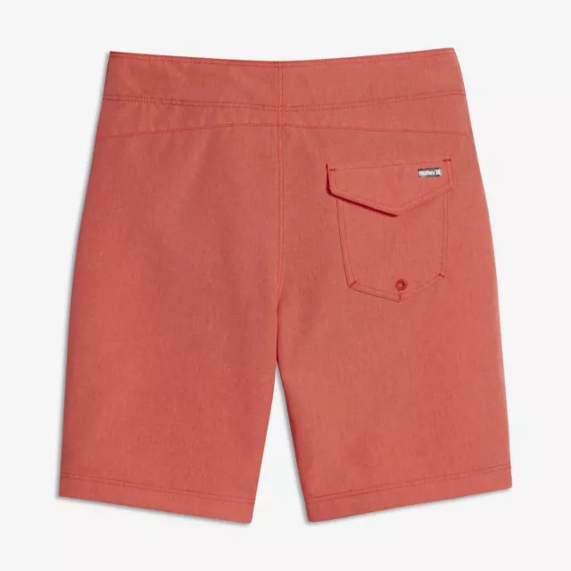 Hurley Kids' Boys' Youth Heathered One and Only Boardshorts in Bright Crimson 2