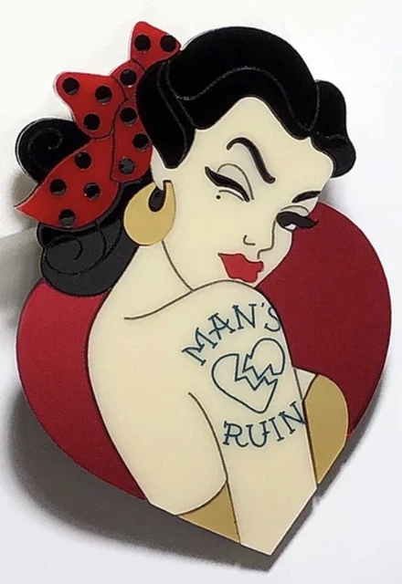 The making of miss store jones brooch
