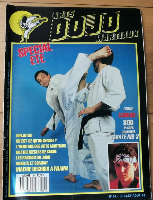 Magazine Karate N°145 – Mars 1988 Avec Poster Chuck Norris, Bon état
