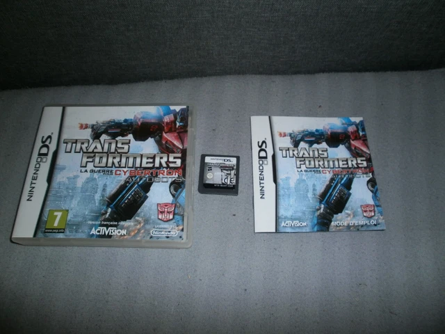 Jeu NINTENDO DS vf - TRANSFORMERS: La Guerre pour Cybertron Autobots - Cplt TBE
