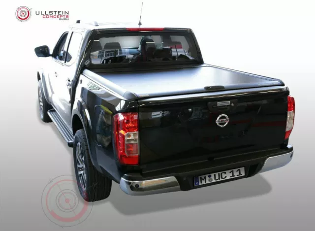 Laderaumabdeckung Mountain-Top Rollo (Schwarz) Nissan Navara DK D23 / NP300