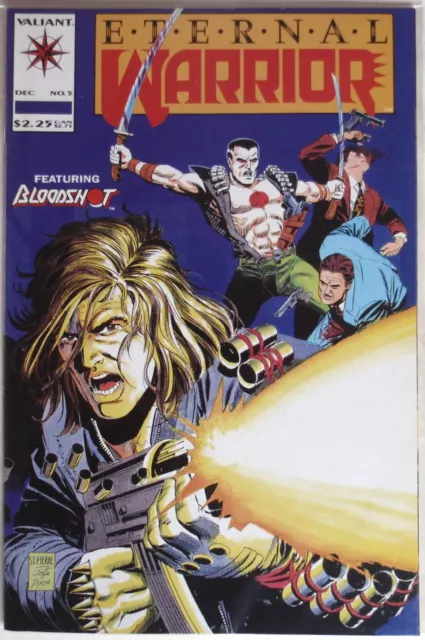 Eternal Warrior - # 5 Dec - Second Bloodshot - 1992 - Valiant Comics