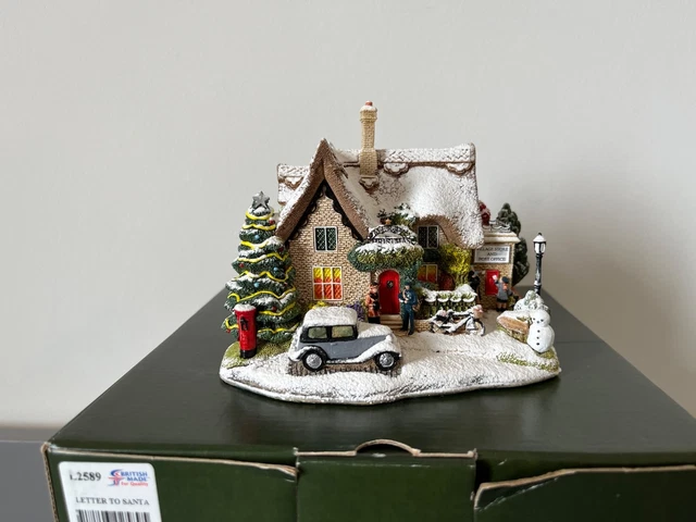 リリパットレーン　FLATFORD LOCK Lilliput Lane - Flatford Lock L2232 Figurine - Boxed Very