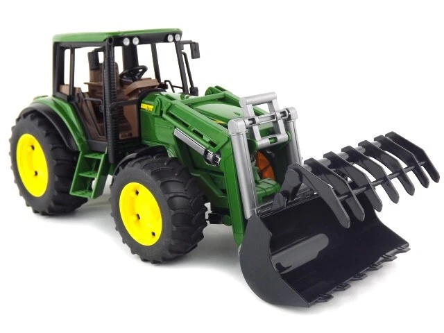 Tracteur John Deere 6920 avec benne rouge - Bruder 02057 Tracteur John Deere 6920 avec benne rouge - Bruder 02057