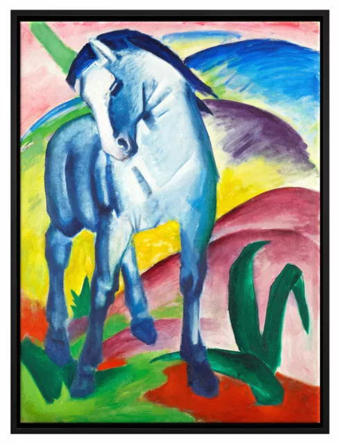 Franz Marc - Bleu Cheval, Cadre Profilé