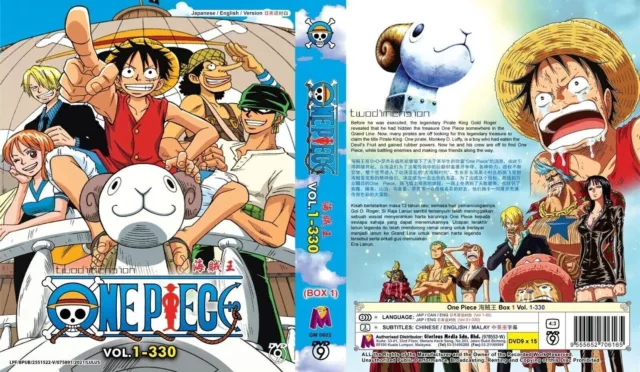 ONE PIECE VOL.1028-1051 BOX 34 DVD ANIME ENGLISH SUBTITLE REGION ALL