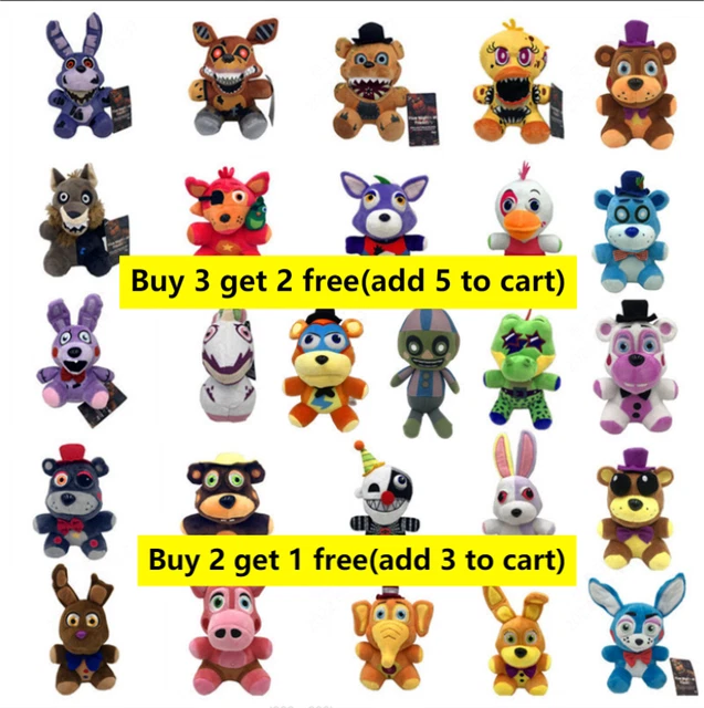 FIVE NIGHTS AT Freddy's Game FNAF Action Mini Figures Toy Bonnie Foxy