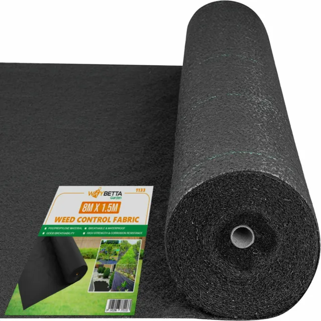 Heavy Duty Weed Control Fabric Membrane Garden Landscape Ground Cover Sheet