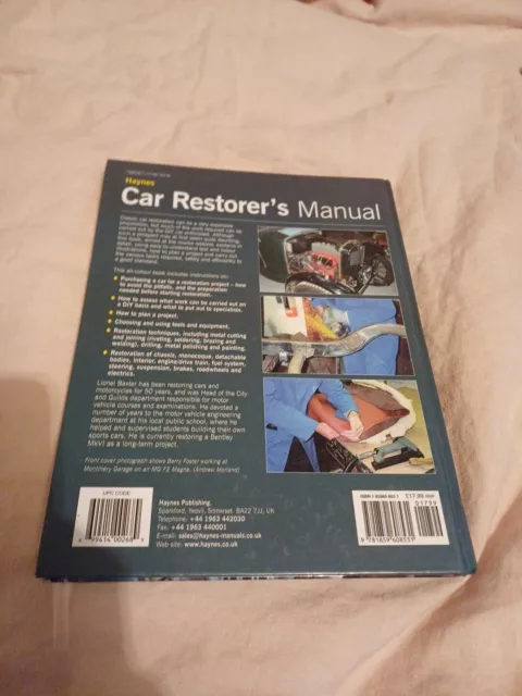 Haynes Car Restorers Manual 2